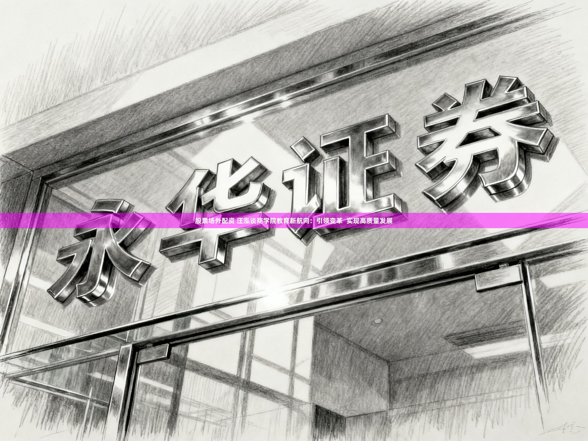 股票场外配资 汪泓谈商学院教育新航向：引领变革  实现高质量发展