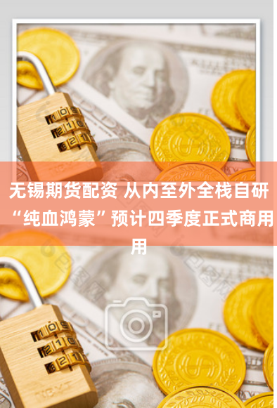 无锡期货配资 从内至外全栈自研 “纯血鸿蒙”预计四季度正式商用